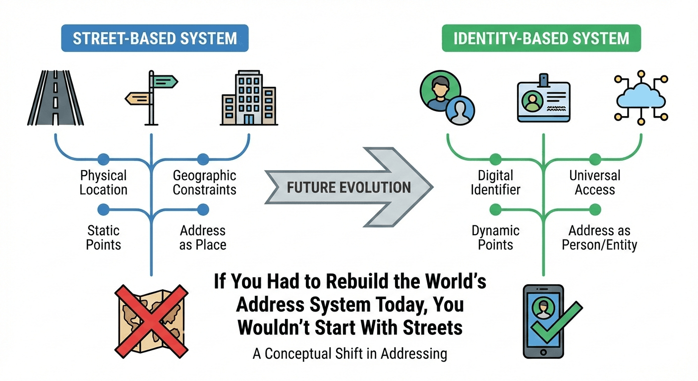 If You Had to Rebuild The World's Address System Today, You Wouldn’t Start With Streets