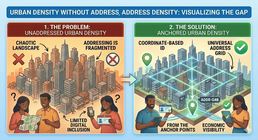 Urban Density Without Address Density