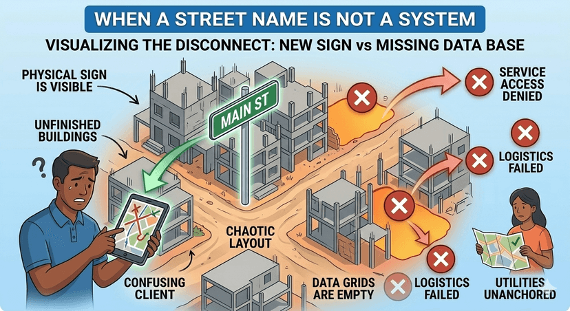 When a Street Name Is Not a System