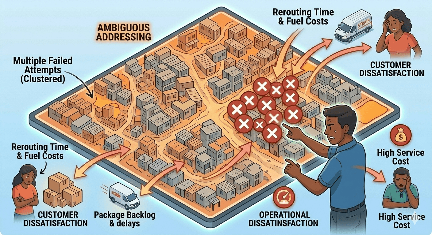 The Cost of Ambiguous Location Data